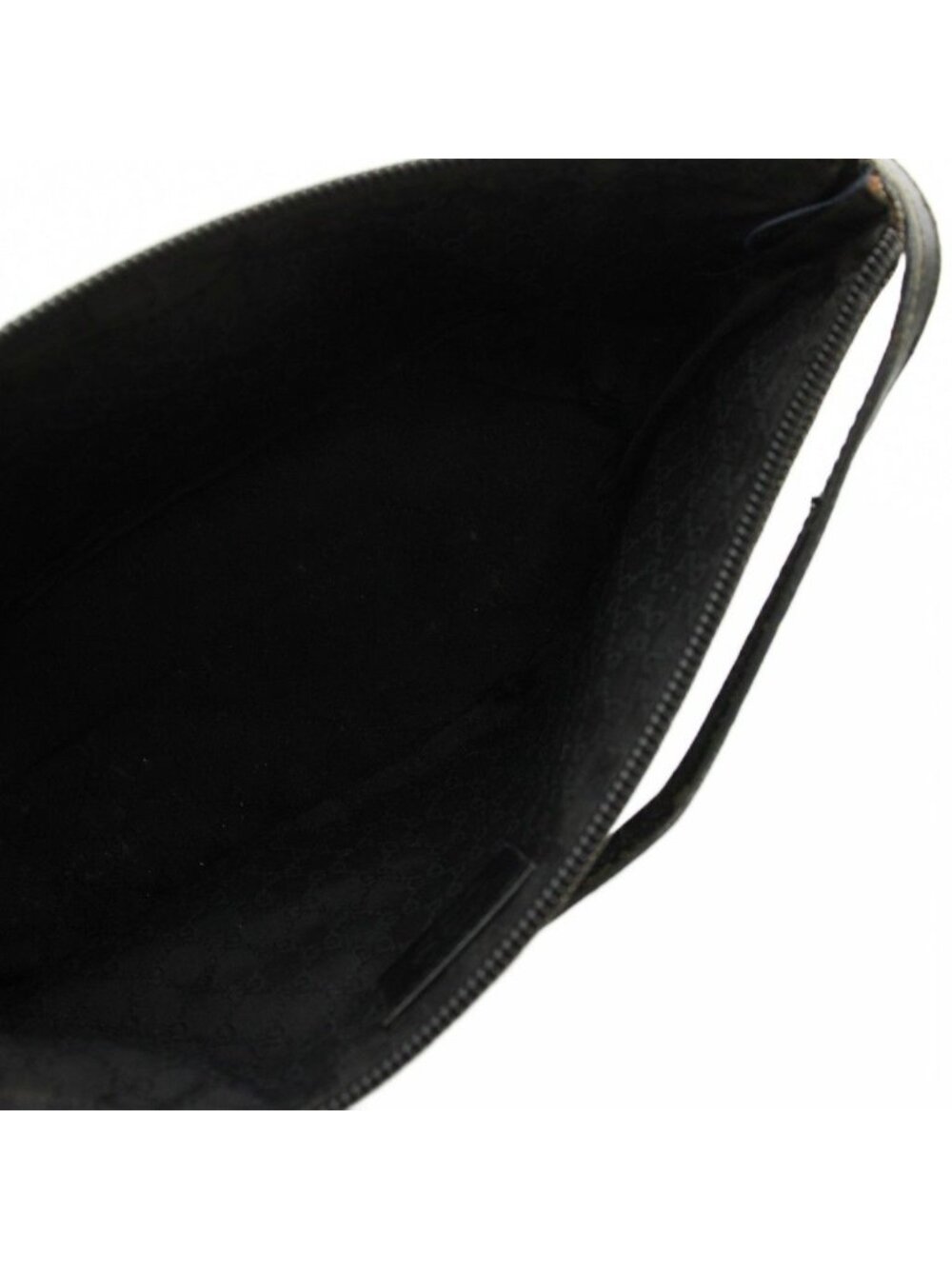 Gucci Pouch Denim Handbag Mini Black YM OH - Picture 5 of 9